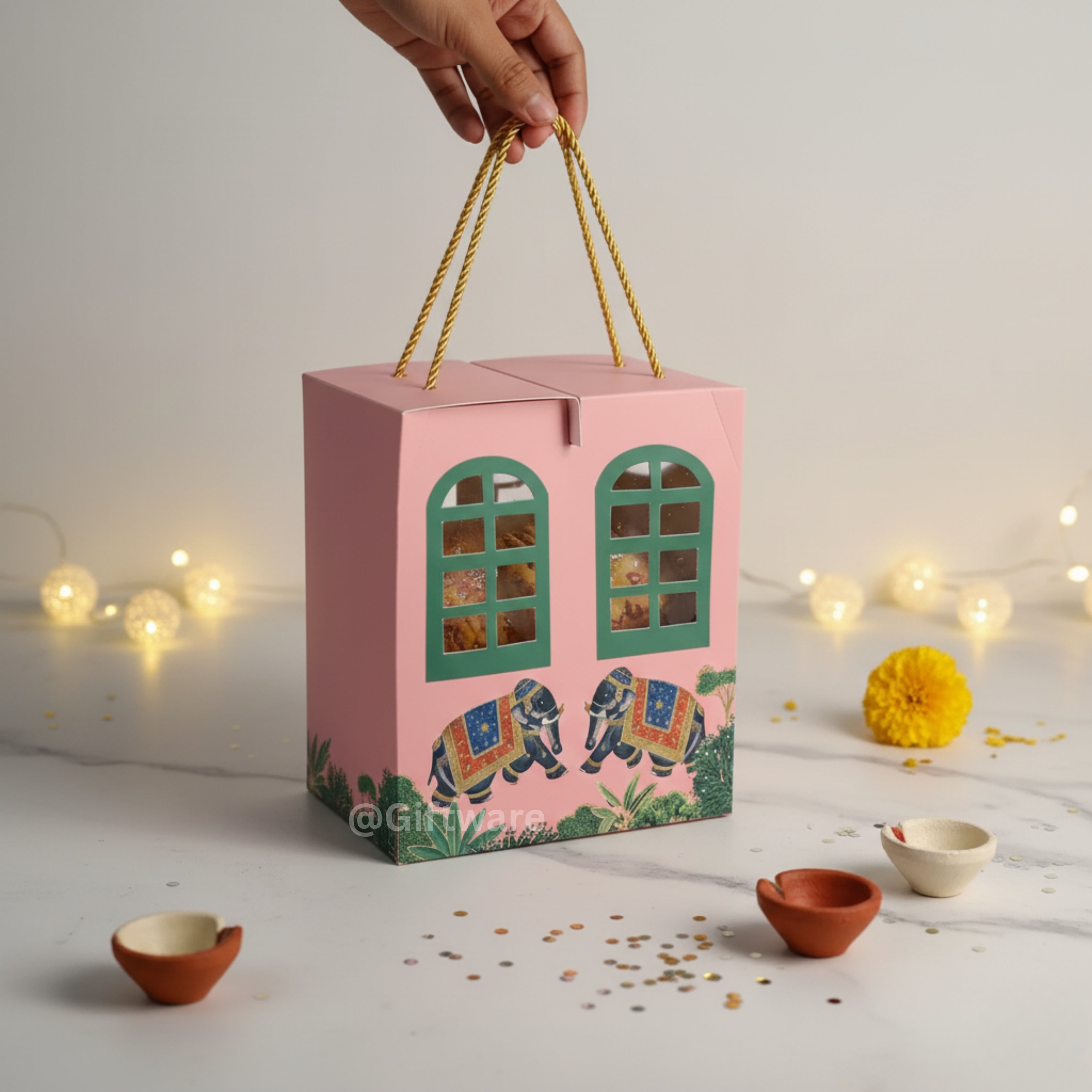 Heritage Courtyard Hamper Box