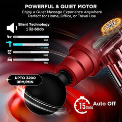 Massage Gun (Rechargeable)