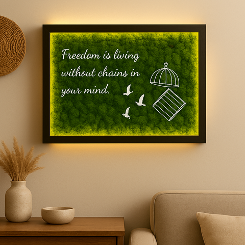 LED Forest Shadow Frame