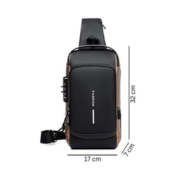 Crossbody Anti Theft Bag with Lock