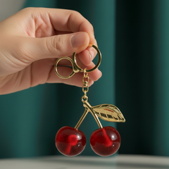 Cherry Bag Charm
