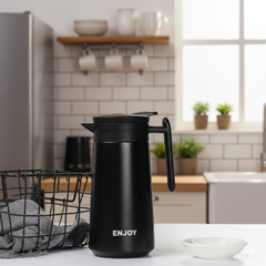 Stainless Steel Insulated Vacuum Thermos Kettle - 1L